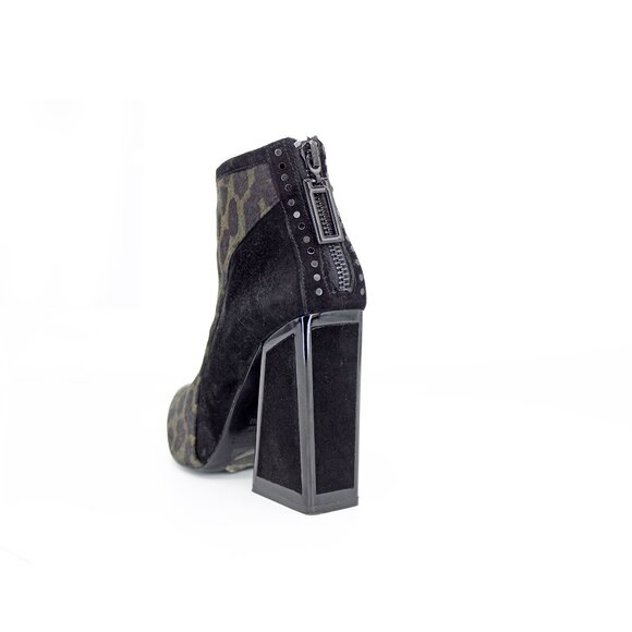 Kat Maconie 'Lidia' Hair Calf Geometric Heel Ankle Boots: Size 6US/37EU - Picture 3 of 9